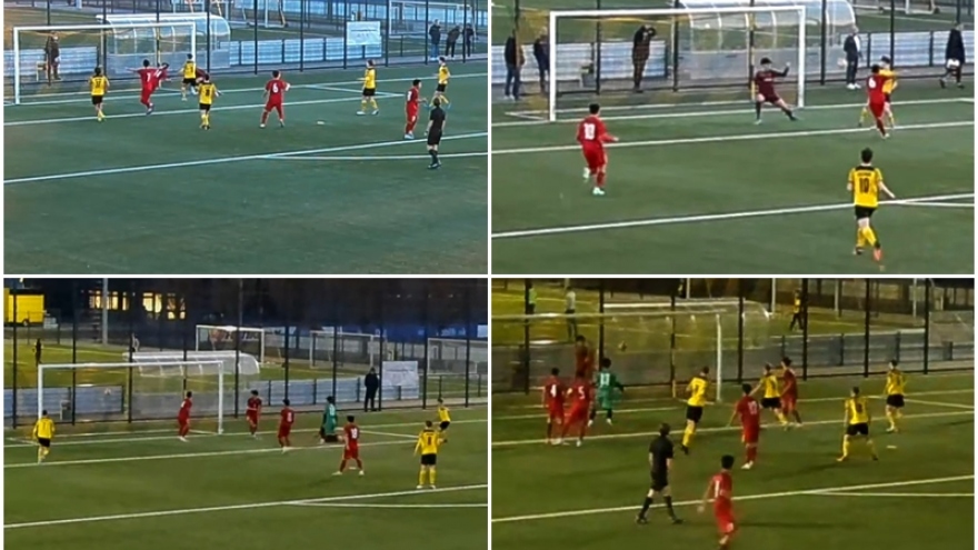 U17 Việt Nam hòa 2-2 với đội trẻ Dortmund